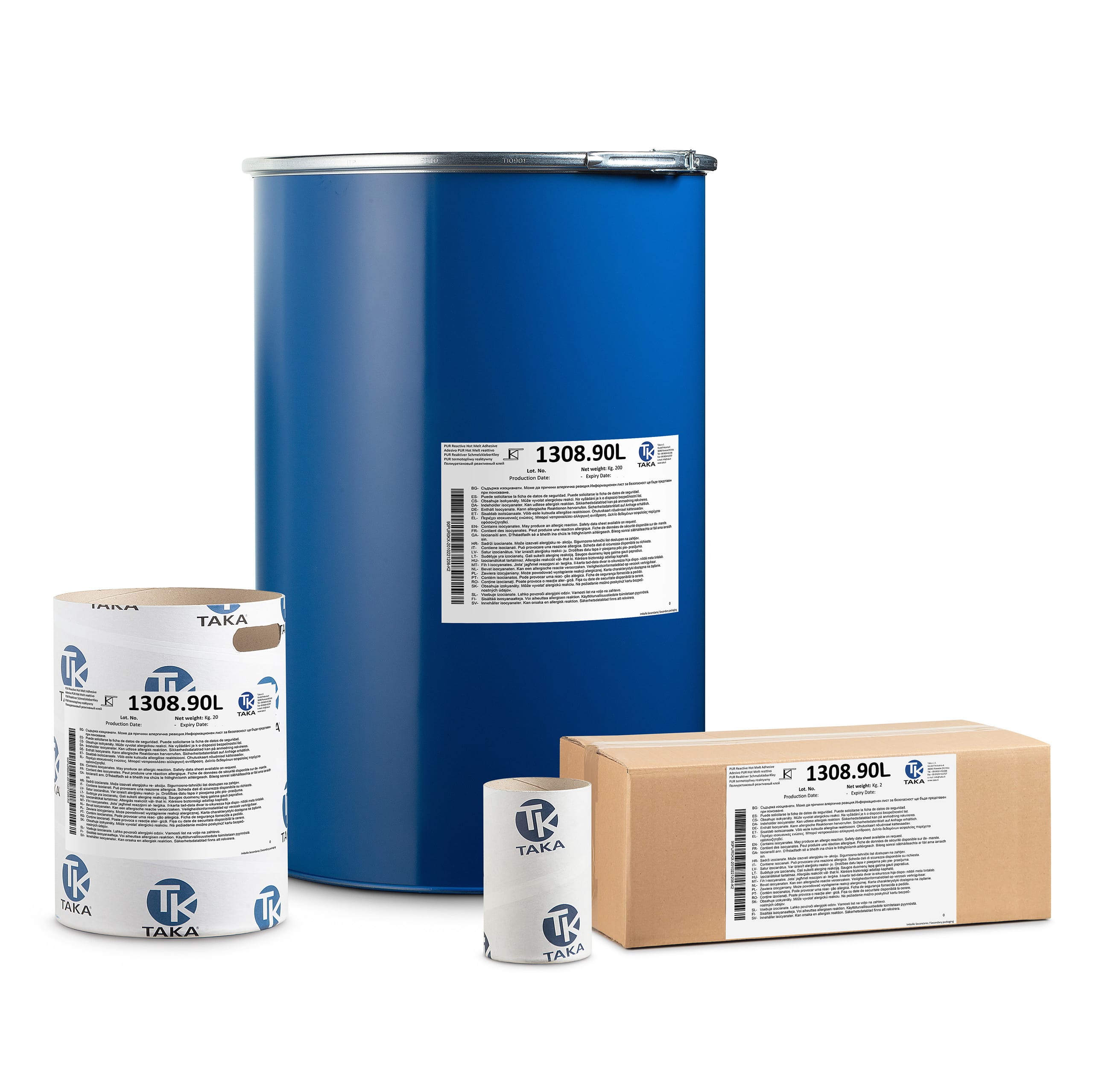 PUR hot melt adhesive 1308.90L: Low emissions