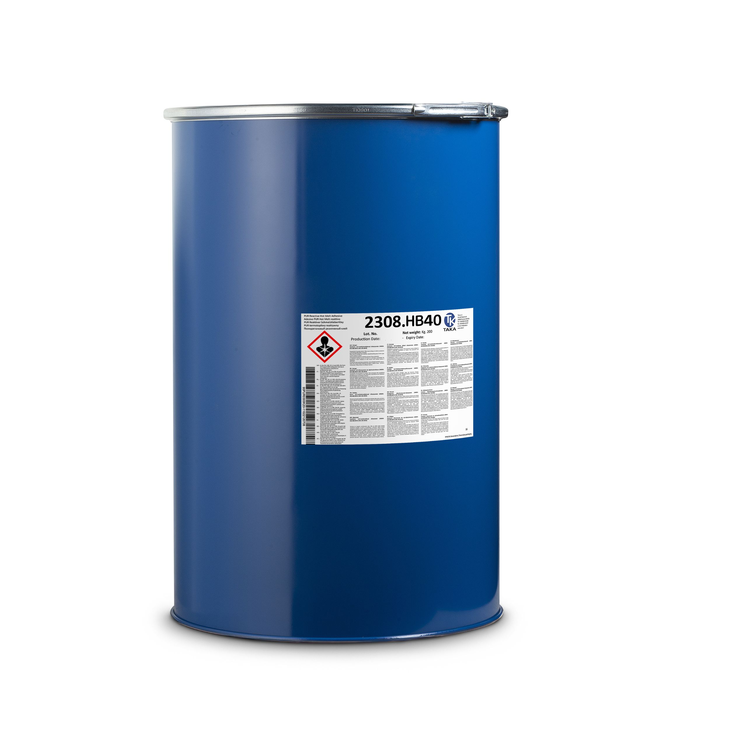 PUR hot melt adhesive 2308.HB40: For interior doors
